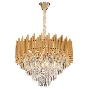 Lampă suspendată Cristal G062-CP 50CM GOLD