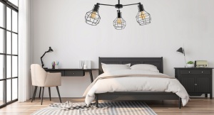 Lampă suspendată de tavan metalica Loft APP734-3C - Img 4