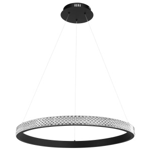 Lampă suspendată LED APP1512-CP Black - Img 1