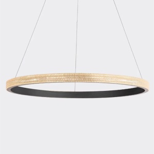 Lampă suspendată LED APP1512-CP Black - Img 4