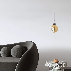 Lampă suspendată LED G086-1CP GOLD - Img 4