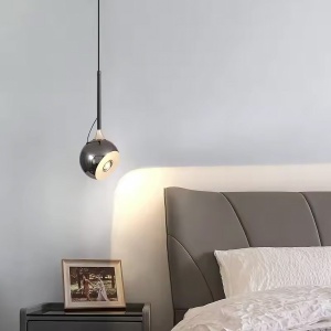 Lampă suspendată LED G087-1CP BLACK CHROME - Img 2