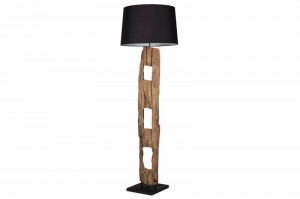 LAMPADAR, BARRACUDA, 177CM, COD 41043, DIN LEMN SI BUMBAC - Img 7