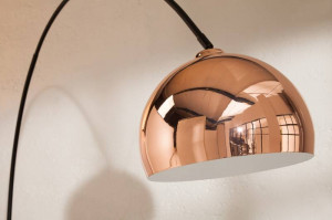 LAMPADAR BIG BOW ROZ AURIU/NEGRU 170/210 CM COD 39372 DESIGN MODERN - Img 3
