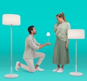 LAMPADAR NEW CHLOE PLANT SOLAR SMARTTECH WOOD, CU TELECOMANDA - Img 2
