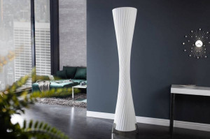 LAMPADAR PARIS 180CM DIN LATEX, ALB, COD 5962 - Img 2
