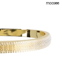LUSTRA ANILLO 120, AURIE, CONFECTIONATA DIN METAL SI ALUMINIU, STIL MODERN - Img 3