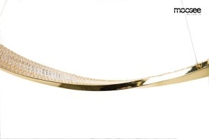 LUSTRA ANILLO 60, AURIE, CONFECTIONATA DIN METAL SI ALUMINIU, STIL MODERN - Img 5