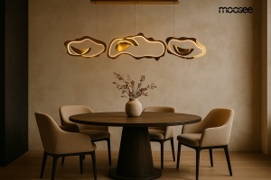 LUSTRA CHAIN 210, AURIE, CONFECTIONATA DIN OTEL, STIL MODERN