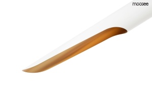LUSTRA CONTEO ALB/AURIE, CONFECTIONATA DIN ALUMINIU, STIL MODERN - Img 2