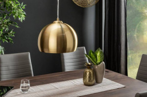 LUSTRA MODERNA 30CM, GOLDEN BALL , COD 39439, STIL MODERN, REALIZATA DIN METAL AURIU - Img 2