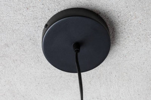LUSTRA MODERNA 76CM, GLOW , COD 41764, STIL MODERN, REALIZATA DIN METAL IN NEGRU/AURIU - Img 6