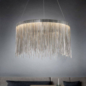 LUSTRA MODERNA, CHAIN ,APP890-CP , METAL SI LED - Img 6