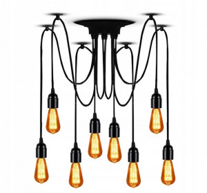 LUSTRA SPIDER 8 BRATE DESIGN DEOSEBIT PENTRU TERASE ACOPERITE - Img 7