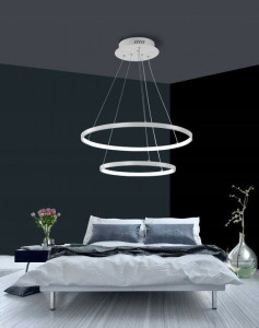 LUSTRA VEGAS APP659, 40x60 cm, ALB/GRI, DIN METAL DE INALTA CALITATE, STIL MODERN, TU - Img 6