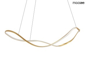 LUSTRA WAVES 100, AURIE, CONFECTIONATA DIN METAL SI ALUMINIU, STIL MODERN
