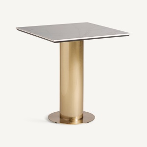 MASA DE BAR NAUSTBAL 76CM, DIN METAL SI PORTELAN, DESIGN EXCLUSIVIST, VICAL HOME - Img 2
