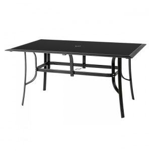 MASA DE GRADINA 150CM, DIN ALUMINIU SI STICLA SECURIZATA, ARTIM GROUP SELECTION