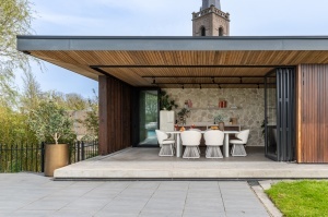 MASA DE LUAT MASA PENTRU EXTERIOR SENZA, REALIZATA DIN ALUMINIU, CULOARE BEJ DESCHIS, DESIGN DEOSEBIT, RICHMOND INTERIORS - Img 7