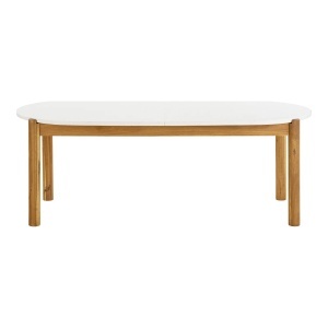MASA DE TERASA TERRACINA, REALIZATA DIN LEMN SI TERRAZZO, CULOARE NATUR/ALB, HOUSE NORDIC - Img 3