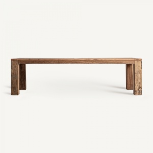 MASA DINING BACKLYN, MARO, REF. 33398, PRELUCRATA MANUAL, CONFECTIONATA DIN LEMN MASIV RECICLAT, STIL SCANDINAV