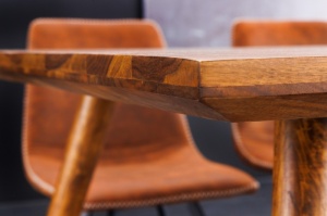 MASA DINING DIN LEMN MASIV SHEESHAM, 160CM, DESIGN SCANDINAV, ARTIM GROUP SELECTION - Img 3