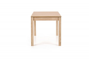 MASA DINING EXTENSIBILA MAURYCY, STEJAR SONOMA, 118/158 CM, BLAT DIN PAL SI PICIOARE DIN MDF, STIL CLASIC - Img 3