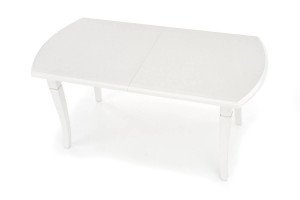 MASA DINING EXTENSIBILA STIL FRYDERYK, ALBA, 160/240 CM, BLAT DIN MDF SI PICIOARE DIN LEMN MASIV , STIL CLASIC - Img 4
