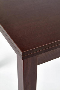 MASA DINING EXTENSIBILA STIL GRACJAN, NUC INCHIS, 80/160 CM, BLAT DIN PAL SI PICIOARE DIN MDF, STIL CLASIC - Img 6