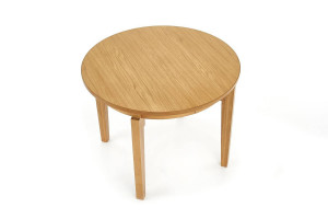 MASA DINING EXTENSIBILA STIL SORBUS, STEJAR MIERE, 100/200 CM, DIN MDF SI LEMN MASIV, STIL CLASIC - Img 7