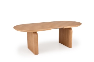MASA DINING EXTENSIBILA STIL SUNSET, STEJAR NATURAL, CONFECTIONATA DIN MDF SI FURNIR, STIL MODERN - Img 7