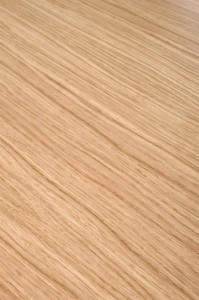 MASA DINING STIL ELEFANTE, STEJAR NATURAL, 120 CM, DIN MDF SI FURNIR NATURAL, STIL MODERN - Img 8