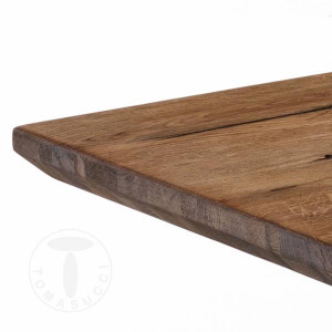 MASA ELEGANTA DE BIROU 180CM, FLOAT, COD 2492, STIL MODERN, REALIZATA DIN STICLA SI LEMN MASIV - Img 3