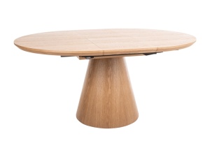MASA EXTENSIBILA, DINING, 120(160)X120, STEJAR, DIN MDF LAMINAT, STIL MODERN - Img 2