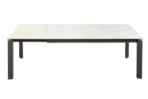 MASA EXTENSIBILA OFFICE, 180-240CM, MODEL X7, CERAMICA/STICLA, ASPECT MARMURA - Img 3