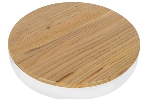 MASA EXTENSIBILA WILSON, 120/158 CM, STEJAR ARTISAN/NEGRU, DIN PAL LAMINAT, STIL MODERN - Img 2