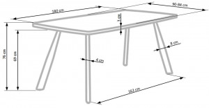 MASA LIVING FIRMINO NUC/GRAFIT DESIGN VINTAGE HALMAR - Img 4