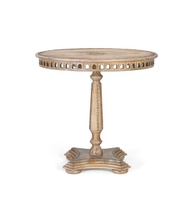 MASA LIVING ROTUNDA, ARTIM 80CM, DIN LEMN DE MANGO, SCULPTAT MANUAL, ARTIM GROUP SELECTION - Img 2