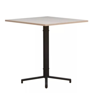 MASA PENTRU CAFENEA, 68x68 CM, STEJAR SONOMA/NEGRU, DIN PAL LAMINAT SI OTEL, ARTIM GROUP SELECTION - Img 8