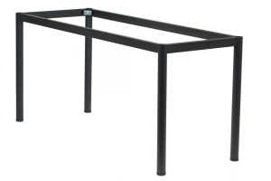 MASA PENTRU CATERING/CONFERINTE 200X90 CM, STEJAR SONOMA/NEGRU, DIN PAL LAMINAT SI OTEL, ARTIM GROUP SELECTION - Img 5