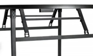 MASA PLIABILA PENTRU CATERING/CONFERINTE 180CM, STEJAR SONOMA, DIN METAL SI FURNIR LEMN - Img 4