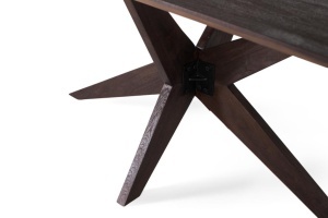 MASA SUFRAGERIE DIN LEMN 180CM, COD 2273, LEMN DE MANGO SI METAL, ARTIM GROUP SELECTION - Img 5
