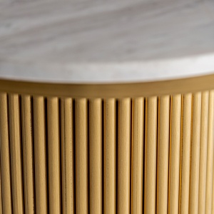 MASUTA DE BAR DOLNY 76CM, DIN METAL SI MARMURA, DESIGN EXCLUSIVIST, VICAL HOME - Img 4