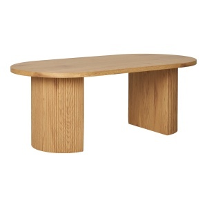 MASUTA DE CAFEA BOAVISTA 120CM, DIN LEMN, CULOARE NATUR, HOUSE NORDIC - Img 3
