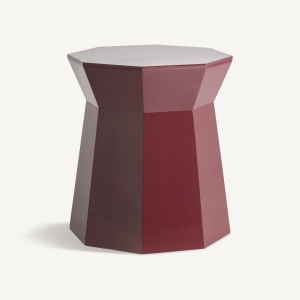 MASUTA DE CAFEA/NOPTIERA, BLED, 50CM, ROSIE, REF. 37952, CONFECTIONATA DIN MDF SI METAL, VICAL, REALIZATA MANUAL, STIL MODERN - Img 2