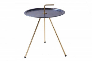MASUTA DE CAFEA SIMPLY CLEVER 39493 AURIU/ALBASTRU STIL MODERN - Img 5