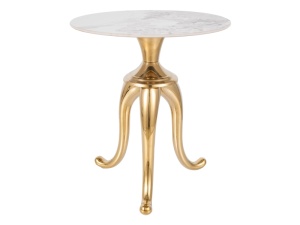 MASUTA DE CAFEA SNAKE, AURIU/EFECT DE MARMURA, STIL MODERN