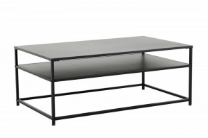 MASUTA DE CAFEA, STIL INDUSTRIAL, DURA STEEL 100CM, DIN METAL - Img 4