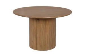 MASUTA DINING ROTUNDA, TRES CHIC, 120CM, ROTUNDA, LEMN DE MANGO CU SPATIU DE DEPOZITARE, ARTIM GROUP SELECTION - Img 3