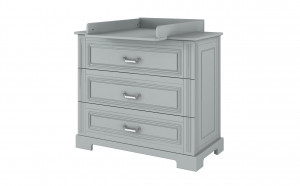 MASUTA PENTRU SCHIMBARE BEBELUS INES GRI DESIGN CLASIC BA - Img 3